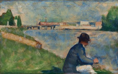 Study for Bathers at Asnières by Georges Seurat