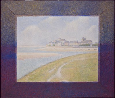 View of Le Crotoy, from Upstream, 1889 by Georges Seurat