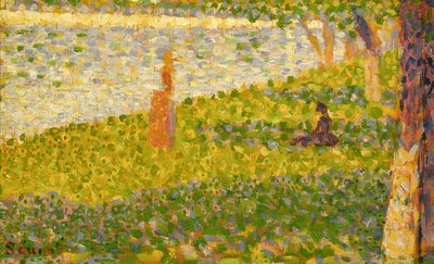 Women on the River Bank, study for La Grande Jatte by Georges Seurat