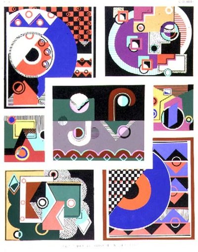 Geometrical Designs, Album No.1 by Georges Valmier