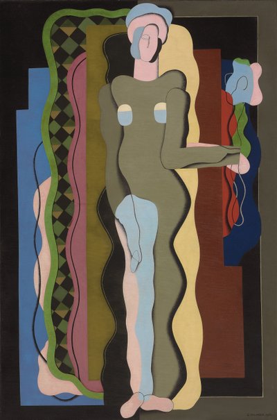 Nude with Flower, 1928 by Georges Valmier