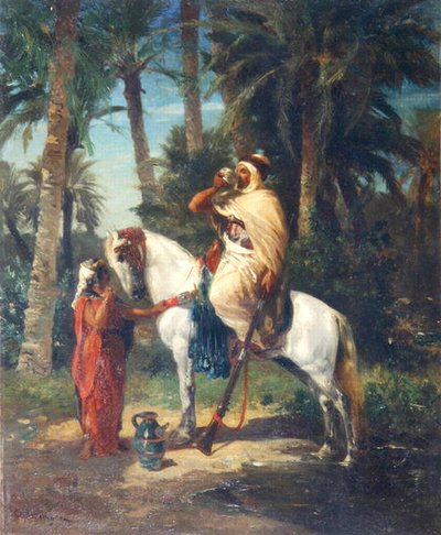 A Halted Horseman by Georges Washington