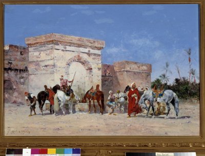 The Break at the Source of an Oasis in the Desert by Georges Washington