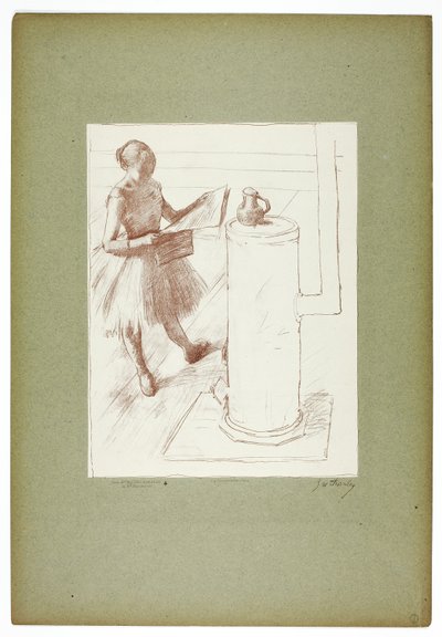 Dancer by the Stove by Georges William Thornley