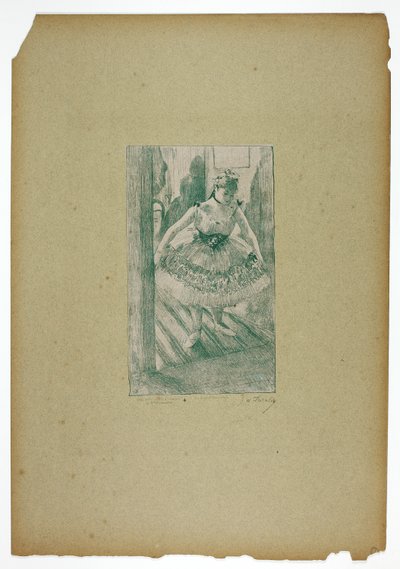 Going on Stage by Georges William Thornley