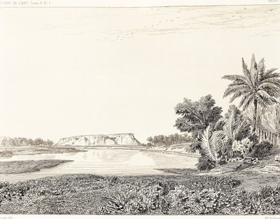 View of Babylon, Drawing by F. Thomas from Engraving by Georges Perrot and Charles Chipiez, Histoire de l