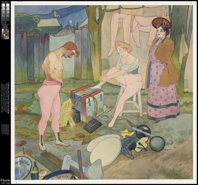 The Corvi Circus by Georges de Feure