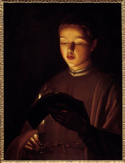 The Young Singer by Georges de La Tour