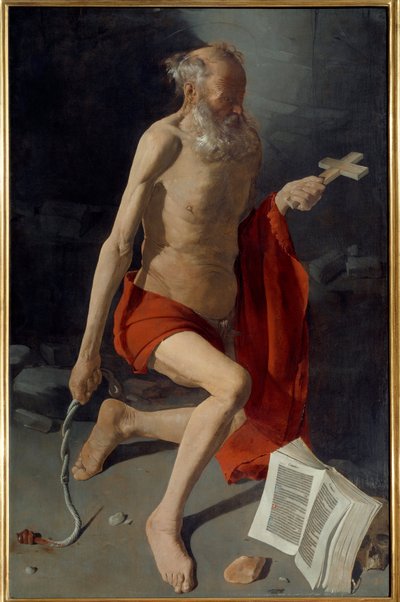 Saint Jerome by Georges de La Tour