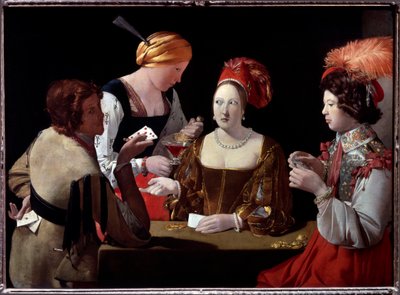 The Cheat with the Ace of Diamonds by Georges de La Tour