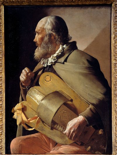 The Old Ribbon by Georges de La Tour