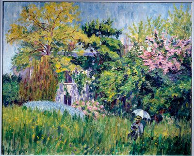 The Garden of Bonnieres by Georgette Agutte