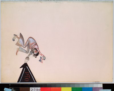 Stage Design for the Operetta Girofle-Girofla by Charles Lecocq by Georgy Bogdanovich Yakulov