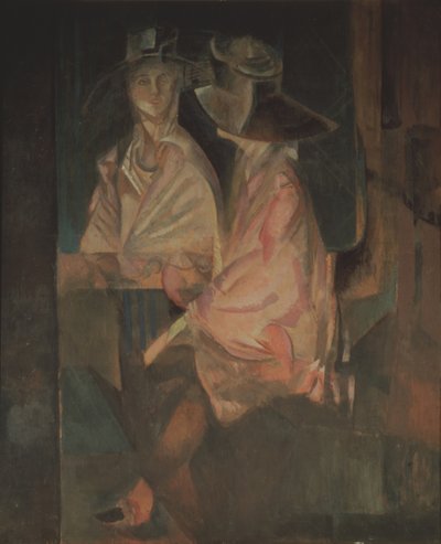 Portrait of the actress Alisa Koonen by Georgy Bogdanovich Yakulov
