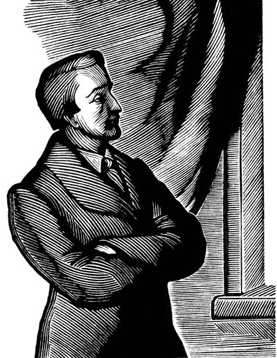 Heinrich Heine, 19th century German poet, 1934 by Georgi Yecheistov