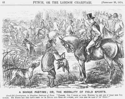 A Savage Pastime, or, the Morality of Field Sports by Georgina Bowers