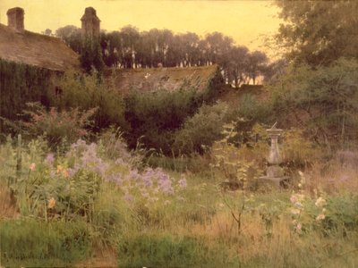 Where the Forgotten Garden Lies Asleep by Georgina M. de l
