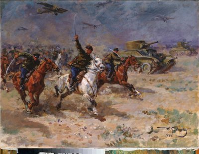 Attack by Georgiy Konstantinovich Savitsky
