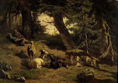 Swiss Landscape by Gerard Bilders