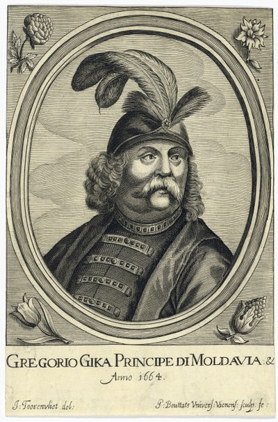 Grigore I Ghica, Prince of Wallachia by Gerard Bouttats