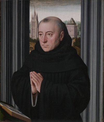 Portrait of a Monk by Gerard David