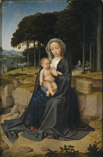 Rest on the Flight into Egypt by Gerard David