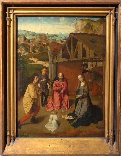 The Adoration of the Shepherds, ca 1485 by Gerard David