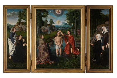 The Baptism of Christ by Gerard David