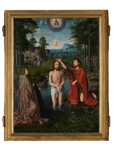 The Baptism of Christ, c.1502-08 by Gerard David
