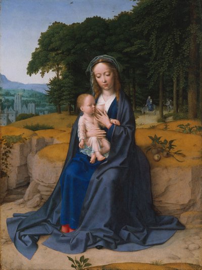 The Rest on the Flight into Egypt by Gerard David