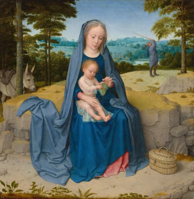 The Rest on the Flight into Egypt, c. 1510 by Gerard David