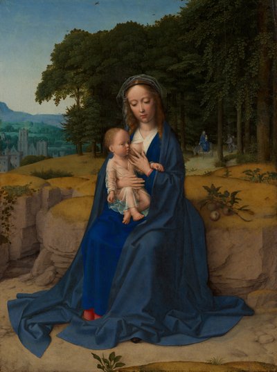 The Rest on the Flight into Egypt by Gerard David