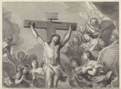 Christ on the Cross by Gérard Edelinck