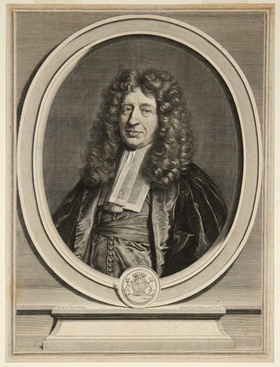 Claude Gédéon Berbier du Metz, Count of Rosnay by Gérard Edelinck