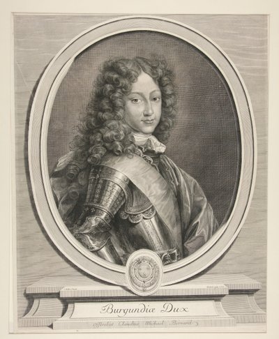 Louis, Duke of Burgundy (1682-1712) by Gérard Edelinck