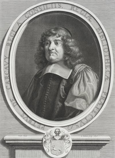 Pierre de Carcavy by Gérard Edelinck