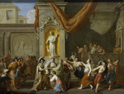 The Marriage of Alexander the Great and Roxane of Bactria by Gerard Hoet (I)