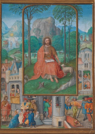 Manuscript Illumination with Scenes from the Life of Saint John the Baptist by Gerard Horenbout