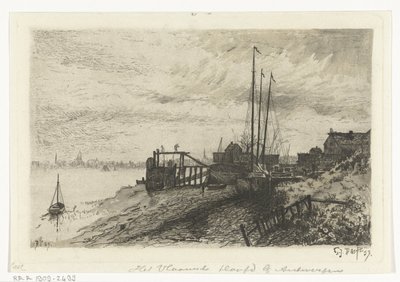 River View by Gerard Jan Bos (signed by artist)