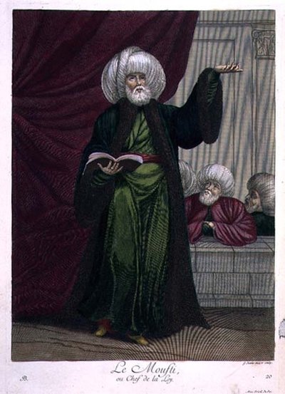 The Mufti, or Master of the Law by Gerard Jean Baptiste Scotin