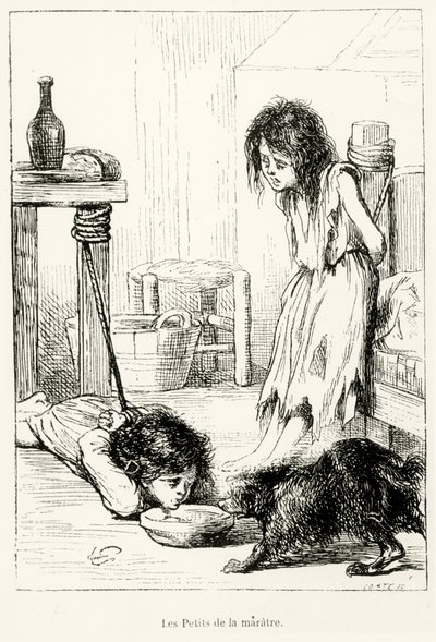 The Pitiful Children, illustration from 