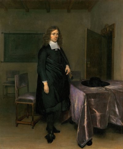 Portrait of a Man by Gerard Ter Borch the Younger