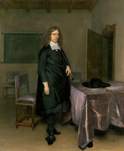 Portrait of a Man by Gerard Terborch