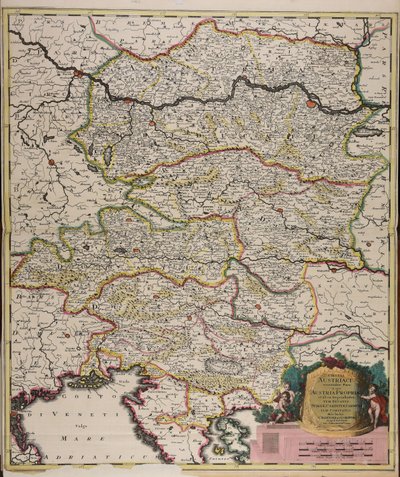 Eastern Part of the Austrian Circle by Gerard Valck
