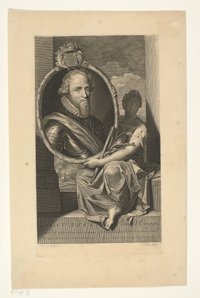 Portrait of Maurice, Prince of Orange by Gerard Valck