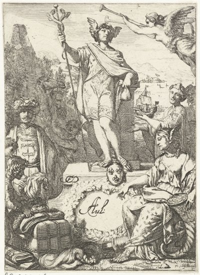 Allegory of Trade with Mercury by Gerard de Lairesse (rejected attribution)