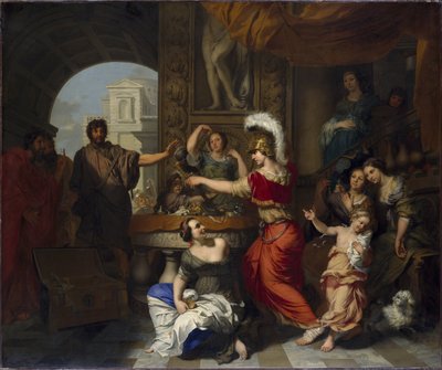 Achilles Discovered by Ulysses Among the Daughters of Lycomedes at Skyros by Gerard de Lairesse