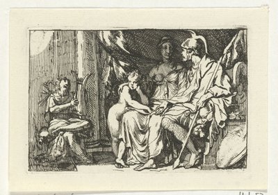 Aeneas Tells Dido About His Adventures by Gerard de Lairesse