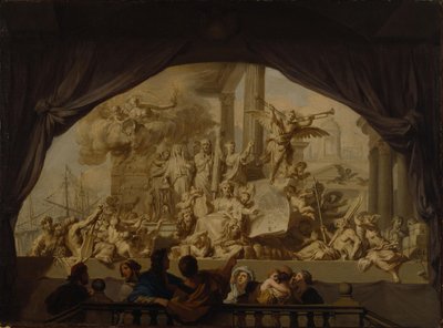 Allegory on the Fame of Amsterdam by Gerard de Lairesse
