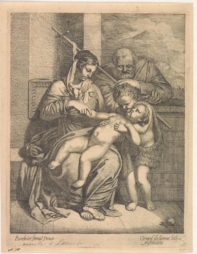 The Holy Family with John the Baptist by Gerard de Lairesse